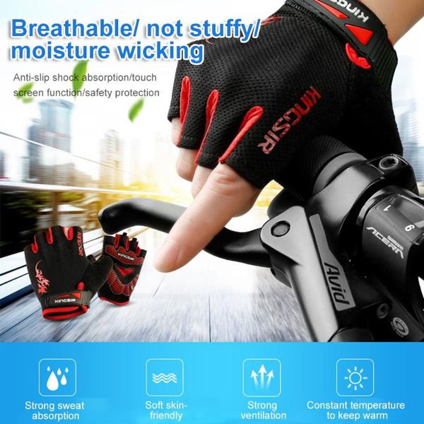 half finger cycling gloves breathable non-slip bicycle outdoor sports mtb equipment for men women, Black
half finger cycling gloves breathable non-slip bicycle outdoor sports mtb equipment for men women, Black