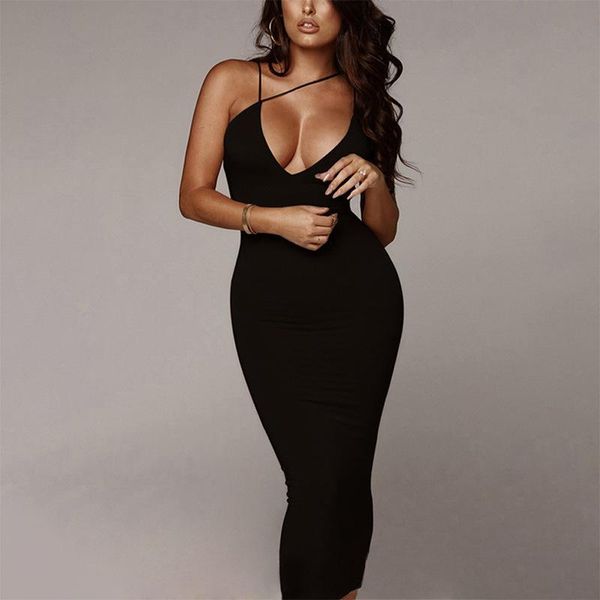casual dresses summer fashion spaghetti strap deep v neck backless bodycon package hip women's dress 2021 solid empire club, Black;gray
casual dresses summer fashion spaghetti strap deep v neck backless bodycon package hip women's dress 2021 solid empire club, Black;gray