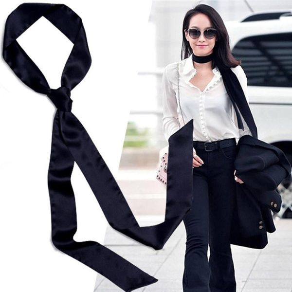 neck ties narrow scarf, black smooth plain satin matte ribbon, ladies bow, pure color, personality, all-match fashion expert, Blue;purple
neck ties narrow scarf, black smooth plain satin matte ribbon, ladies bow, pure color, personality, all-match fashion expert, Blue;purple