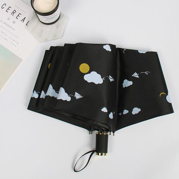 umbrellas small fresh three fold folding umbrella
umbrellas small fresh three fold folding umbrella