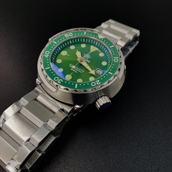 wristwatches men automatic mechanical watches nh35 sapphire crystal ceramic bezel date window luminous 30bar tuna men's diving watch, Slivery;brown
wristwatches men automatic mechanical watches nh35 sapphire crystal ceramic bezel date window luminous 30bar tuna men's diving watch, Slivery;brown
