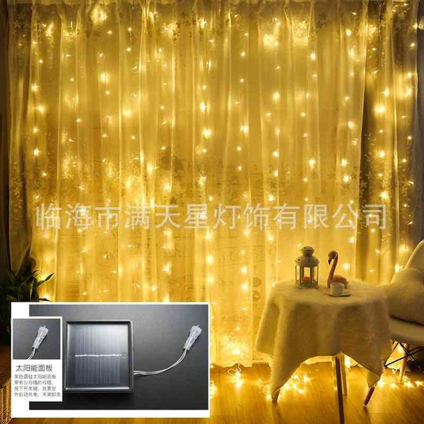 qixi solar led curtain lamp waterproof outdoor star wedding decoration anchor background
qixi solar led curtain lamp waterproof outdoor star wedding decoration anchor background