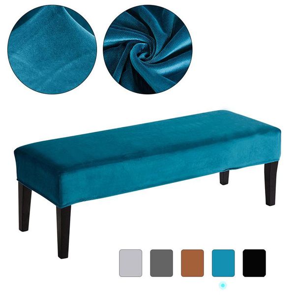 velvet long bench cover stretch piano slipcover for home office el solid color washable seat case spandex chair covers
velvet long bench cover stretch piano slipcover for home office el solid color washable seat case spandex chair covers
