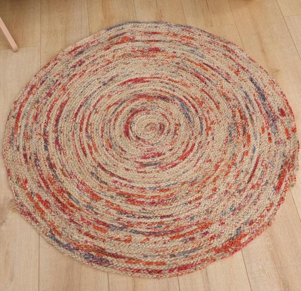 round decoration rug hand-woven jute area carpet anti-slip mat for living room carpets
round decoration rug hand-woven jute area carpet anti-slip mat for living room carpets