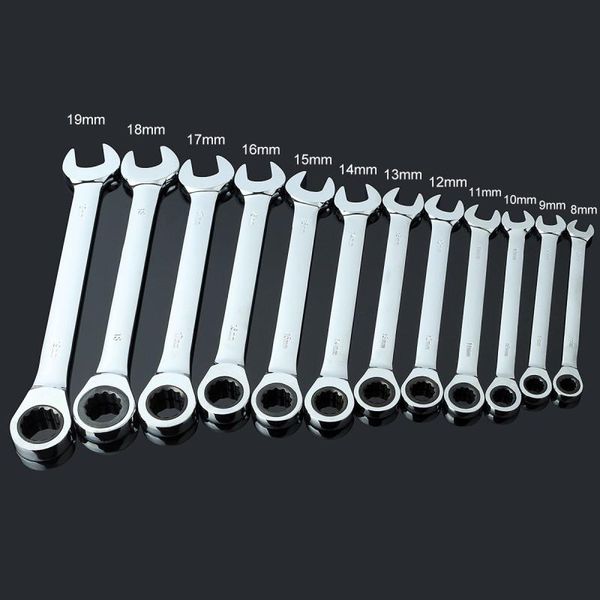 6mm-15mm ratchet spanner combination wrench set of keys skate tool ring flexible hand tools
6mm-15mm ratchet spanner combination wrench set of keys skate tool ring flexible hand tools