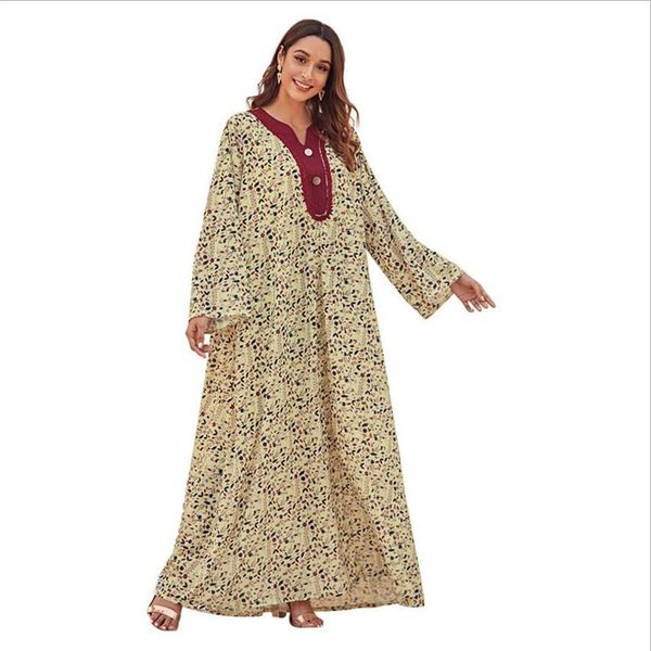 ethnic clothing kaftan muslim women floral print long dress dubai middle east arab abaya maxi robe gown islamic ramadan fashion, Red
ethnic clothing kaftan muslim women floral print long dress dubai middle east arab abaya maxi robe gown islamic ramadan fashion, Red