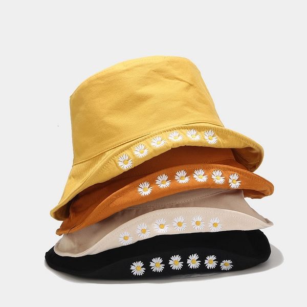fashion version new daisy double side fisherman's hat girl's fresh simple basin hat student couple sunshade hat
fashion version new daisy double side fisherman's hat girl's fresh simple basin hat student couple sunshade hat