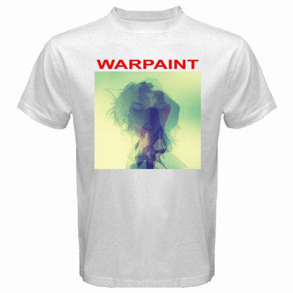 New Warpaint Band Logo Men's White T-Shirt Size S to 3XL, White;black
New Warpaint Band Logo Men's White T-Shirt Size S to 3XL, White;black