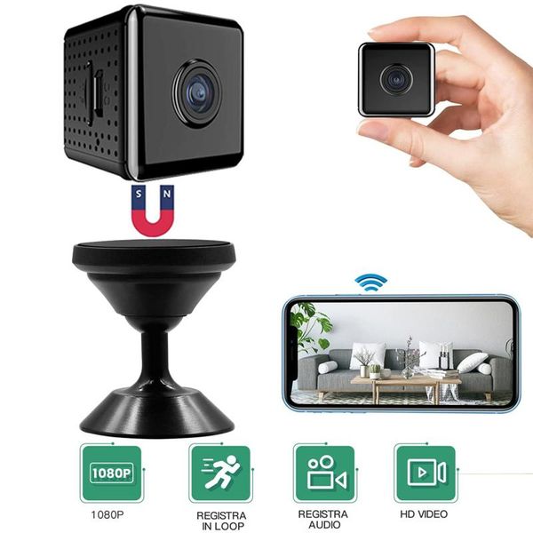 mini cameras 1080p wifi micro camcorder wireless application remote nanny camera with live video, night vision and motion detection
mini cameras 1080p wifi micro camcorder wireless application remote nanny camera with live video, night vision and motion detection
