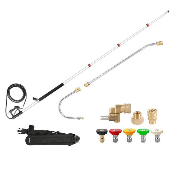 water gun & snow foam lance 290bar rod of the high-pressure cleaning can be extended by 5m four-section lengthened machine set
water gun & snow foam lance 290bar rod of the high-pressure cleaning can be extended by 5m four-section lengthened machine set