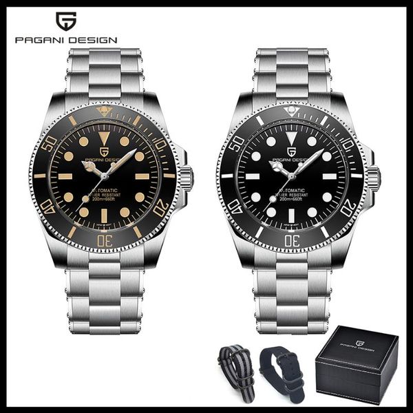 wristwatches pagani design diver watch men retro water ghost luxury automatic mechanical 200m waterproof fashion brand reloj hombre, Slivery;brown
wristwatches pagani design diver watch men retro water ghost luxury automatic mechanical 200m waterproof fashion brand reloj hombre, Slivery;brown