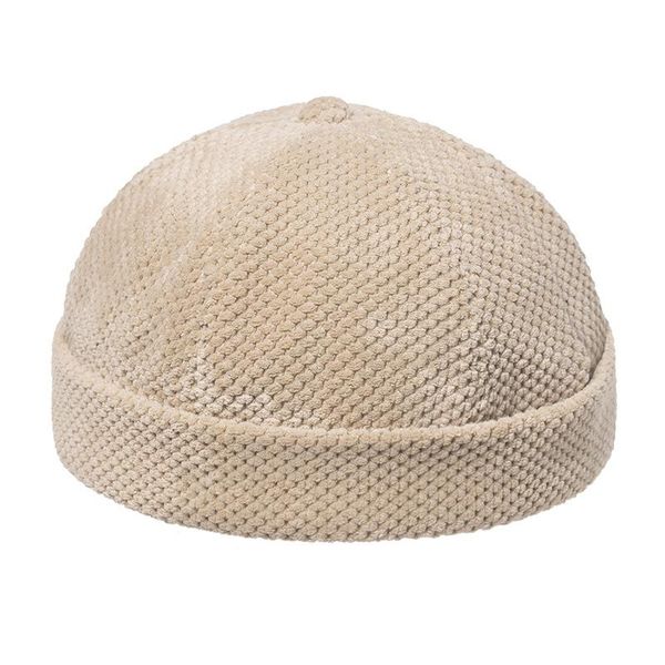 beanies 2021 four seasons men's and women's versatile fashion leisure retro street wind lamp corduroy brimless cap adjustable size
beanies 2021 four seasons men's and women's versatile fashion leisure retro street wind lamp corduroy brimless cap adjustable size