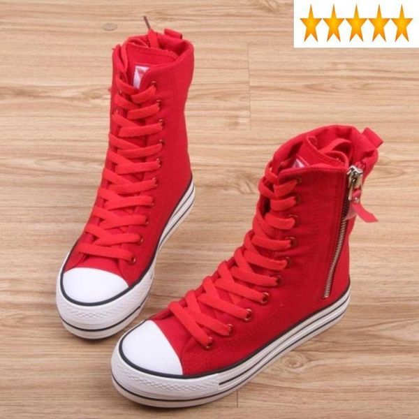 boots high-canvas platform women hidden heels autumn lace-up height increasing shoes female leisure ankle, Black
boots high-canvas platform women hidden heels autumn lace-up height increasing shoes female leisure ankle, Black