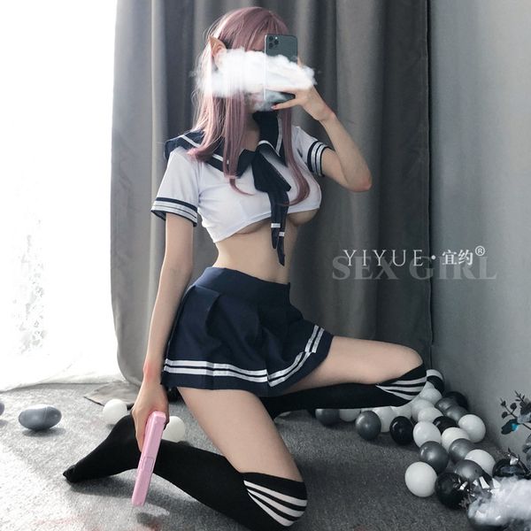 lingerie baby doll tie college style student suit school cute split black skirt youth pure girl secretary cosplay costumes, Red;black
lingerie baby doll tie college style student suit school cute split black skirt youth pure girl secretary cosplay costumes, Red;black