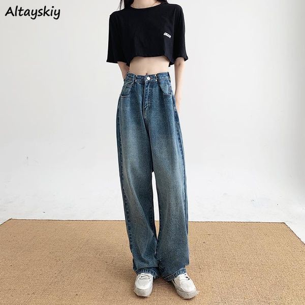 women's jeans spring straight women baggy loose all-match korean chic ins denim trousers streetwear ladies casual retro students unisex, Blue
women's jeans spring straight women baggy loose all-match korean chic ins denim trousers streetwear ladies casual retro students unisex, Blue