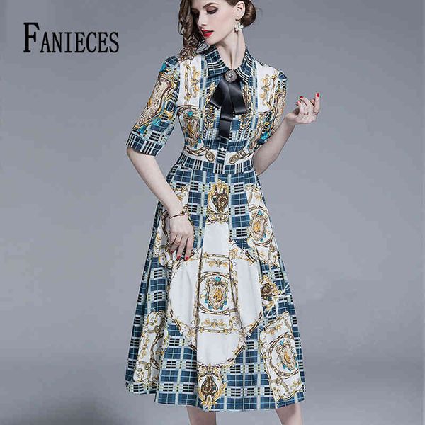 summer fall casual dress women vintage a-line long half sleeve single breasted slim print party es vestidos de festa 210520, Black;gray
summer fall casual dress women vintage a-line long half sleeve single breasted slim print party es vestidos de festa 210520, Black;gray