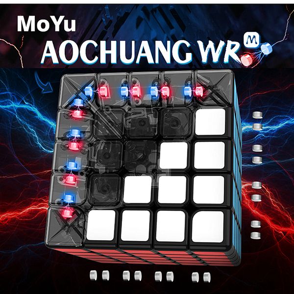 Moyu AoChuang WR M Magnetic 5x5x5 speed cube 5x5 magic cube aochuang WRM Magnet puzzle cube 5x5x5 cubo magico
Moyu AoChuang WR M Magnetic 5x5x5 speed cube 5x5 magic cube aochuang WRM Magnet puzzle cube 5x5x5 cubo magico