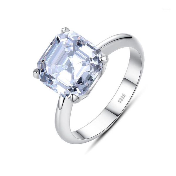 cluster rings noble 100% real s925 sterling silver princess zircon fine jewelry accessories engagement, Golden;silver
cluster rings noble 100% real s925 sterling silver princess zircon fine jewelry accessories engagement, Golden;silver