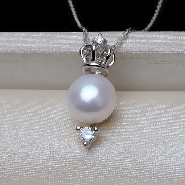 s925 silver pearl pendant head 10-11 small crown chain female necklace diy jewelry accessories empty support inlay 3107
s925 silver pearl pendant head 10-11 small crown chain female necklace diy jewelry accessories empty support inlay 3107