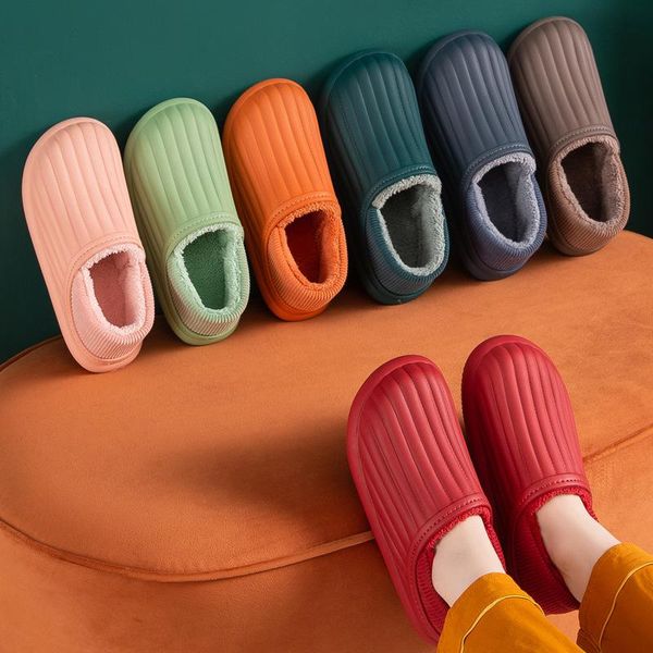 winter non-slip warm indoor slippers couple plush shoes women's waterproof home cotton, Black
winter non-slip warm indoor slippers couple plush shoes women's waterproof home cotton, Black