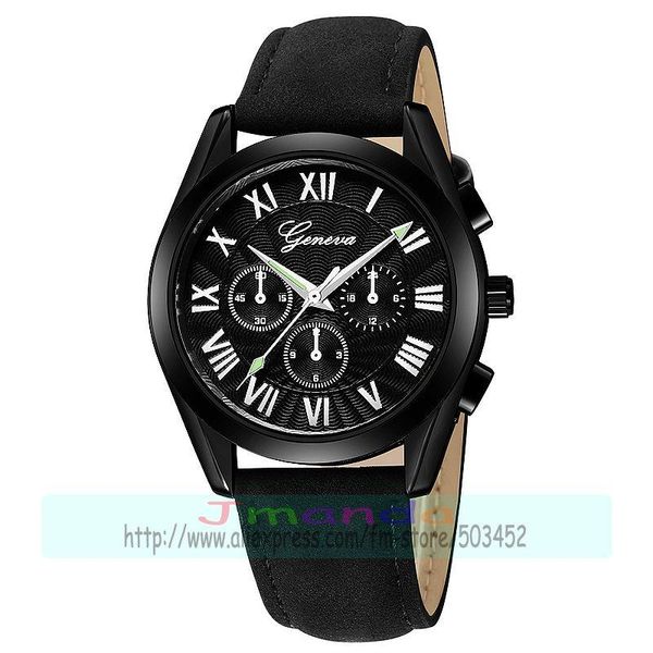 wristwatches 100pcs/lot geneva 666 roman number mat belt man leather watch three circles brand quartz casual wrist wholesale, Slivery;brown
wristwatches 100pcs/lot geneva 666 roman number mat belt man leather watch three circles brand quartz casual wrist wholesale, Slivery;brown