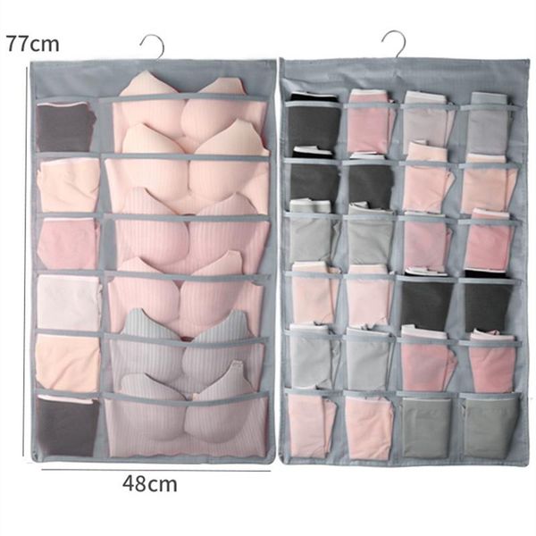underwear panties storage bag wall-mounted double-sided wardrobe socks hanging bra closet household foldable bags clothing &
underwear panties storage bag wall-mounted double-sided wardrobe socks hanging bra closet household foldable bags clothing &