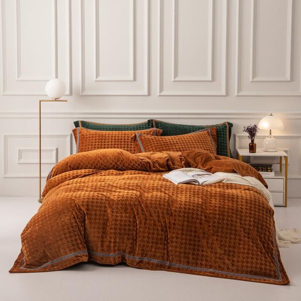 bedding sets khaki winter pure color velvet soft plush fleece set cotton duvet cover bed linen fitted sheet pillowcases
bedding sets khaki winter pure color velvet soft plush fleece set cotton duvet cover bed linen fitted sheet pillowcases