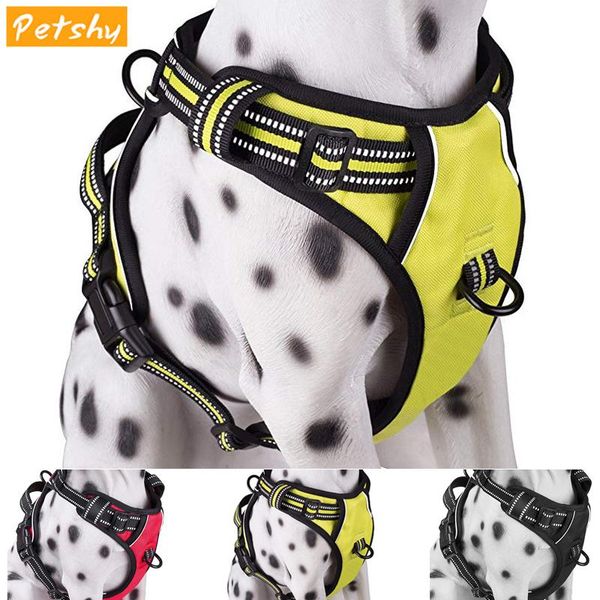 dog collars & leashes petshy adjustable reflective leash harness vest breathable pet traction rope collar webbing for outdoor walking
dog collars & leashes petshy adjustable reflective leash harness vest breathable pet traction rope collar webbing for outdoor walking