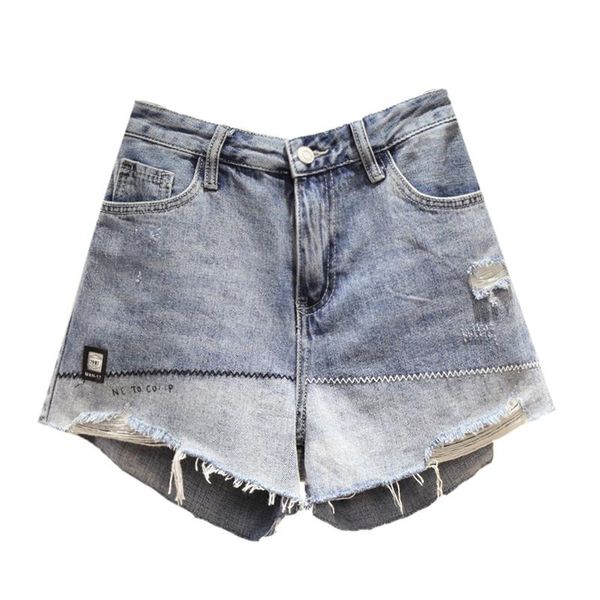 zoki plus size women denim shorts summer rapped tassel patchwork ladies jeans korean fashion pocket loose distressed 4xl women's, Blue
zoki plus size women denim shorts summer rapped tassel patchwork ladies jeans korean fashion pocket loose distressed 4xl women's, Blue