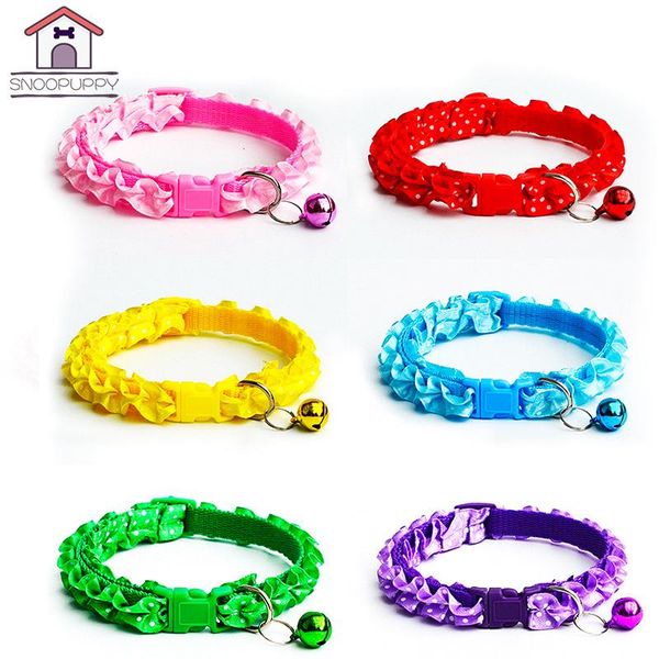 dog collars & leashes cute lace collar with bells for small puppy cats training basic adjustable dogs cat pet neck products sr0007
dog collars & leashes cute lace collar with bells for small puppy cats training basic adjustable dogs cat pet neck products sr0007