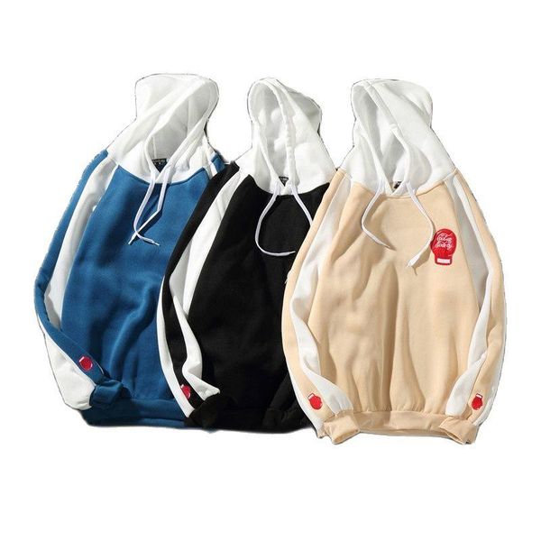 men's hoodies & sweatshirts autumn and winter leisure sweatshirt male korean edition tide loose student long sleeve hoodie lovers coat, Black
men's hoodies & sweatshirts autumn and winter leisure sweatshirt male korean edition tide loose student long sleeve hoodie lovers coat, Black