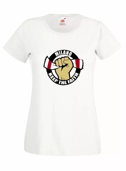 t-shirt shirt women j2316 faith milan keep the faith ultras curve south, White;black
t-shirt shirt women j2316 faith milan keep the faith ultras curve south, White;black