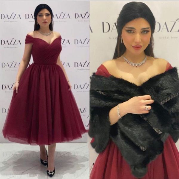 burgundy a line v neck short prom dresses formal tulle evening party gowns, Black
burgundy a line v neck short prom dresses formal tulle evening party gowns, Black