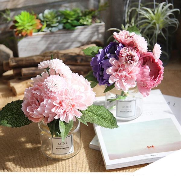 decorative flowers home decorations for wedding party artificial peony dahlias chrysanthemums bouquet flower simulation & wreaths
decorative flowers home decorations for wedding party artificial peony dahlias chrysanthemums bouquet flower simulation & wreaths