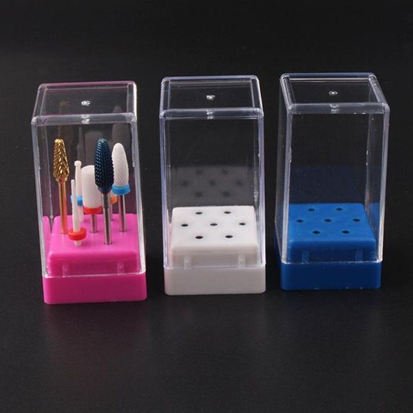 nail art kits 7 holes drill bit box case grinding head display stand storage holder
nail art kits 7 holes drill bit box case grinding head display stand storage holder
