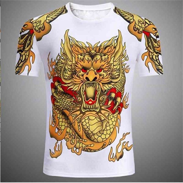 chinese 021 dragon antique pattern aggressive short sleeve t-shirt men's short sleeve tattoo clothing printing
chinese 021 dragon antique pattern aggressive short sleeve t-shirt men's short sleeve tattoo clothing printing
