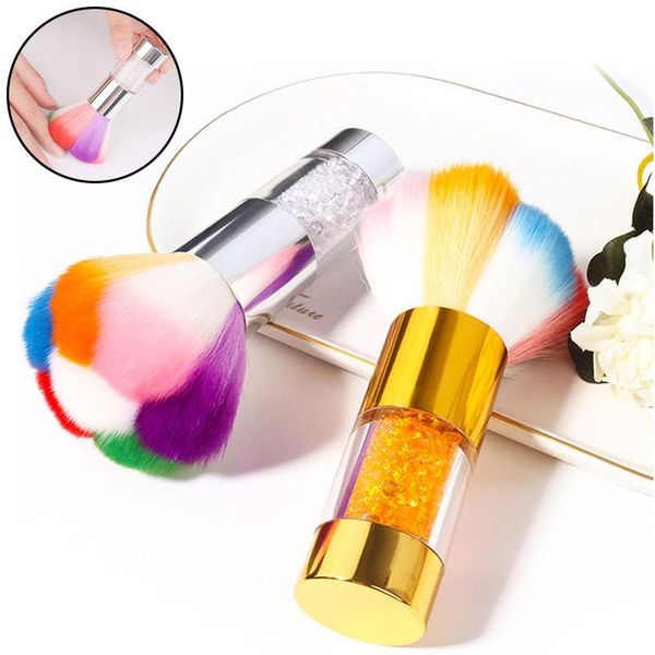 nail brushes 1pc clean duster brush with rhinestone crystal diamond handle colorful hairbrush for diy salon polishing manicure tool, Yellow
nail brushes 1pc clean duster brush with rhinestone crystal diamond handle colorful hairbrush for diy salon polishing manicure tool, Yellow