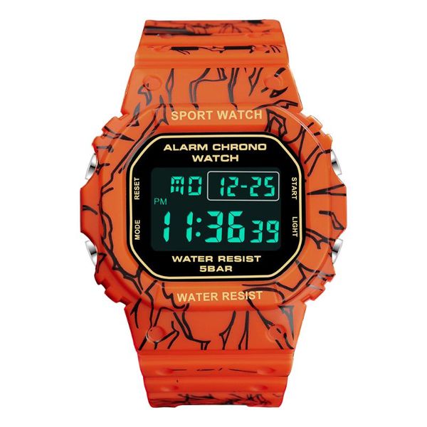 wristwatches men orange multifunction big dial square led digital watch casual gshock sport mens watches waterproof relogio masculino, Slivery;brown
wristwatches men orange multifunction big dial square led digital watch casual gshock sport mens watches waterproof relogio masculino, Slivery;brown