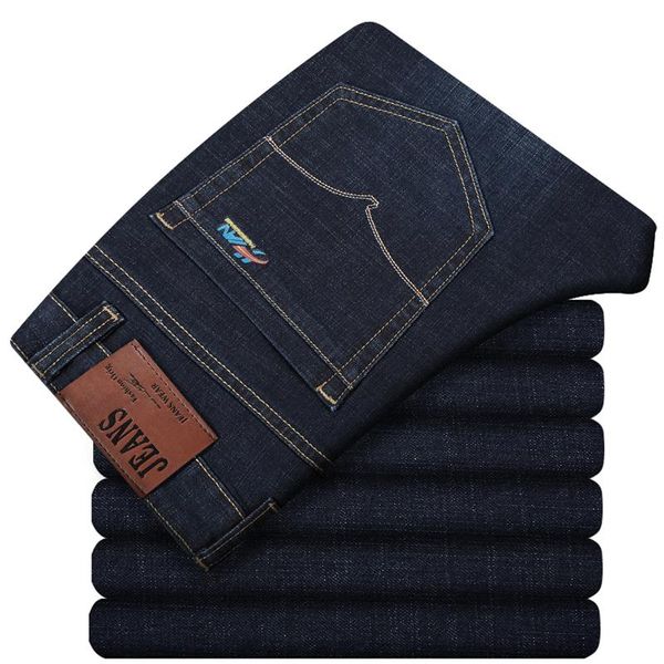men's jeans plus size 44 46 48 2021 spring autumn business classic loose straight denim stretch trousers male brand pants, Blue
men's jeans plus size 44 46 48 2021 spring autumn business classic loose straight denim stretch trousers male brand pants, Blue