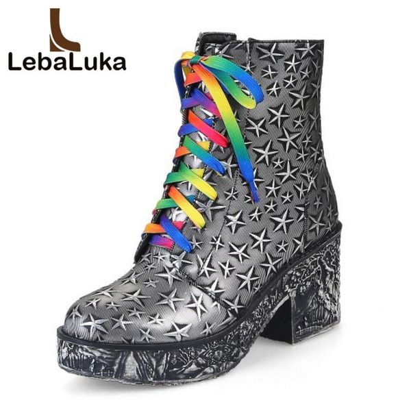 boots tuyoki fashion women colorful shoeslaces round toe thick fur platform square heel shoes snow size34-43, Black
boots tuyoki fashion women colorful shoeslaces round toe thick fur platform square heel shoes snow size34-43, Black