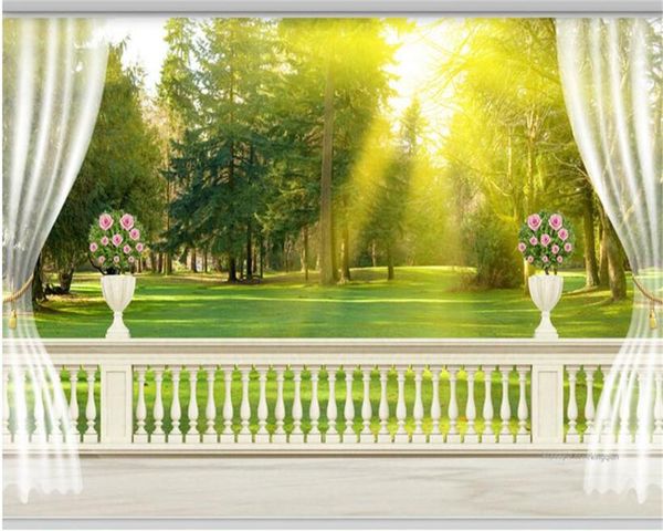 wallpapers drop custom room living decoration wallpaper balcony forest grass landscape 3d tv backdrop wall mural
wallpapers drop custom room living decoration wallpaper balcony forest grass landscape 3d tv backdrop wall mural