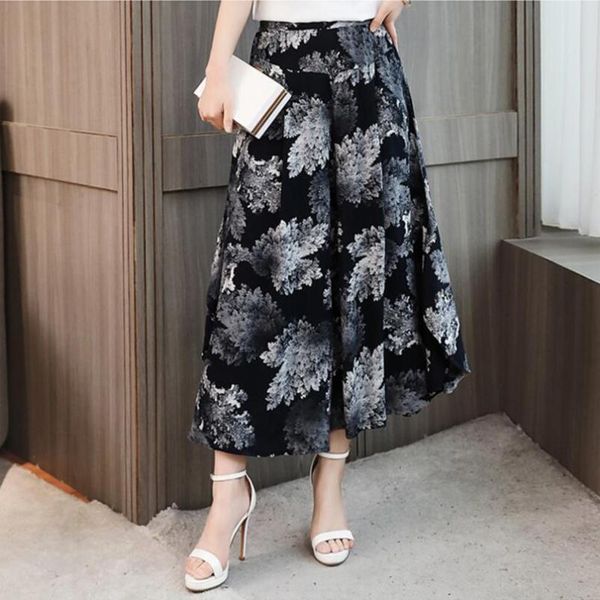 skirts 2021 plus size high waist casual harem flare loose floral summer wide leg pants women print vintage cropped trousers re2399, Black
skirts 2021 plus size high waist casual harem flare loose floral summer wide leg pants women print vintage cropped trousers re2399, Black