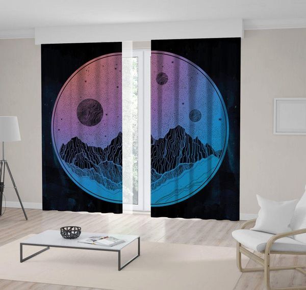 curtain & drapes mountains and night sky stars moon planets in circle shape on dark background surrealistic artwork black blue purple
curtain & drapes mountains and night sky stars moon planets in circle shape on dark background surrealistic artwork black blue purple