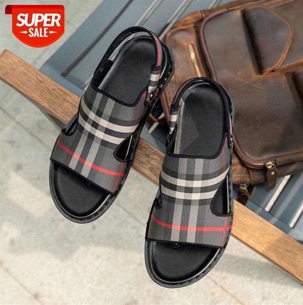 sandals breathable non-slip leisure roman soft-soled driving beach shoes men's lattice #899b, Black
sandals breathable non-slip leisure roman soft-soled driving beach shoes men's lattice #899b, Black