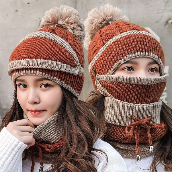 berets winter beanie hat scarf mask three-piece set for women men knitted outdoor warm and windproof 3pcs, Blue;gray
berets winter beanie hat scarf mask three-piece set for women men knitted outdoor warm and windproof 3pcs, Blue;gray