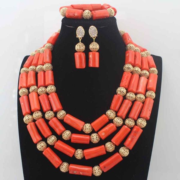 earrings & necklace african coral beads jewelry sets nigerian wedding costume bridal set women hd8849, Silver
earrings & necklace african coral beads jewelry sets nigerian wedding costume bridal set women hd8849, Silver