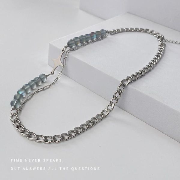 chokers cosysail imitation baroque pearl titanium steel necklace y2k astral pendant short for women men hip hop jewelry gift, Golden;silver
chokers cosysail imitation baroque pearl titanium steel necklace y2k astral pendant short for women men hip hop jewelry gift, Golden;silver