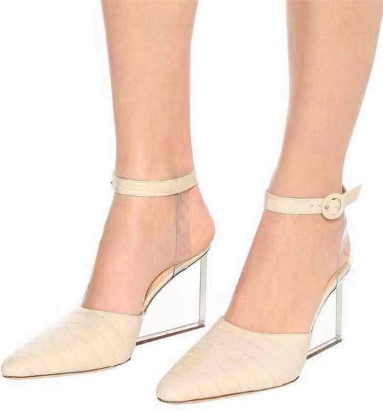 dress shoes 2021 spring wedge high heels pointed toe pvc crystal heel formal ladies leather party women plus size pumps, Black
dress shoes 2021 spring wedge high heels pointed toe pvc crystal heel formal ladies leather party women plus size pumps, Black