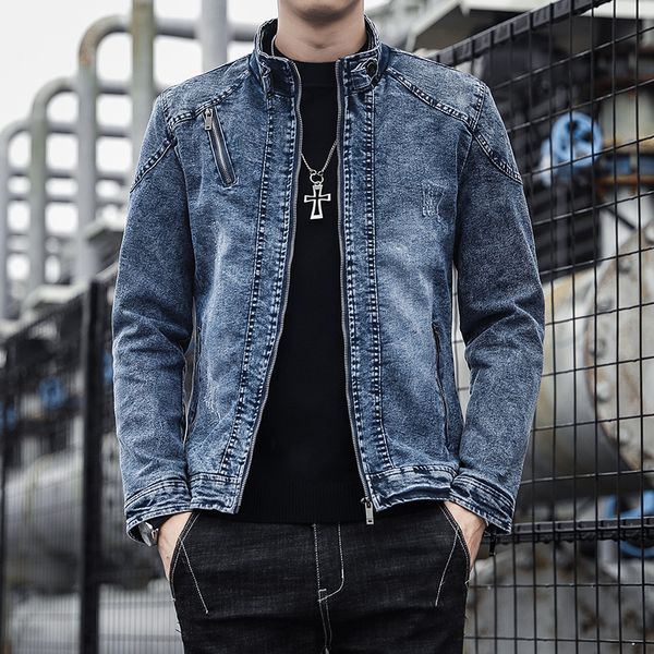 slim fit blue jean jacket motorcycle jackets man coat long sleeve spring autumn overcoat outerwear 2021 m-4xl black, Black;brown
slim fit blue jean jacket motorcycle jackets man coat long sleeve spring autumn overcoat outerwear 2021 m-4xl black, Black;brown