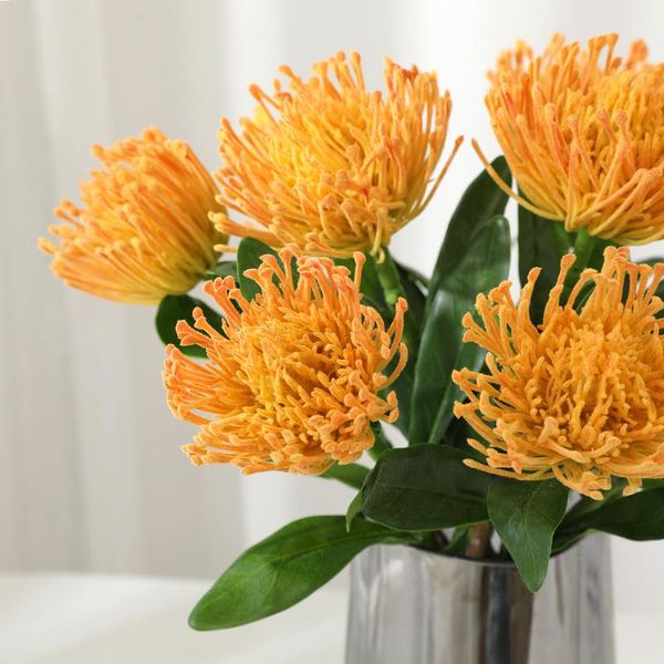 decorative flowers & wreaths european high-grade flocking pin cushion flower false art living room table porch decoration po props
decorative flowers & wreaths european high-grade flocking pin cushion flower false art living room table porch decoration po props